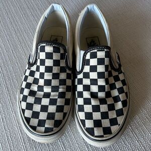 Black and White Checkered Vans